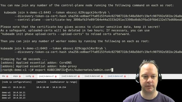 Kubernetes - kubeadm & centos 9 stream - multi node - basic смотреть онлайн