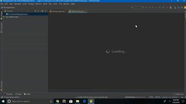 Create Your First Android App in 2 min -Android Studio -Hello World смотреть онлайн