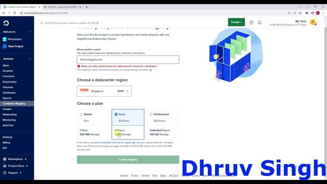 How to use DigitalOcean's Container Registry | Docker Image Build & Push to Container Registry смотреть онлайн