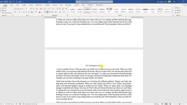 How to Create Table of Content in Word | Make Table of Contents смотреть онлайн