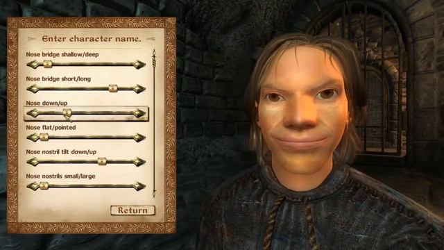 Oblivion Character Creator - Rape Face Breton смотреть онлайн