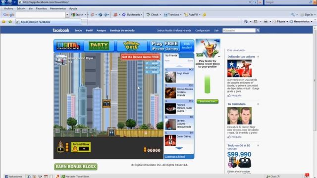 COMO HACKEAR TOWER BLOXX EN FACEBOOK !!!!!!!!1 смотреть онлайн