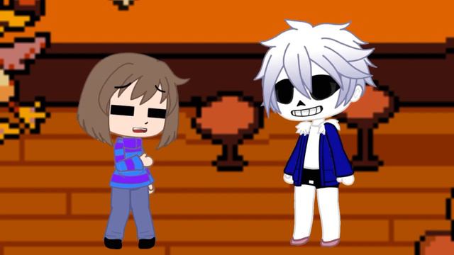 У меня не красивые глаза~| meme | Undertale | Gacha Club смотреть онлайн