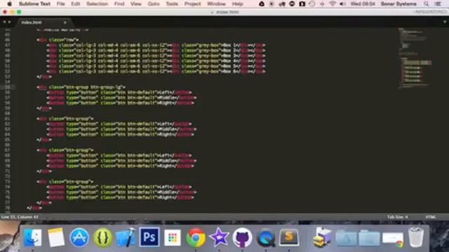 Bootstrap 3 Tutorial 18 Button Group Sizing смотреть онлайн