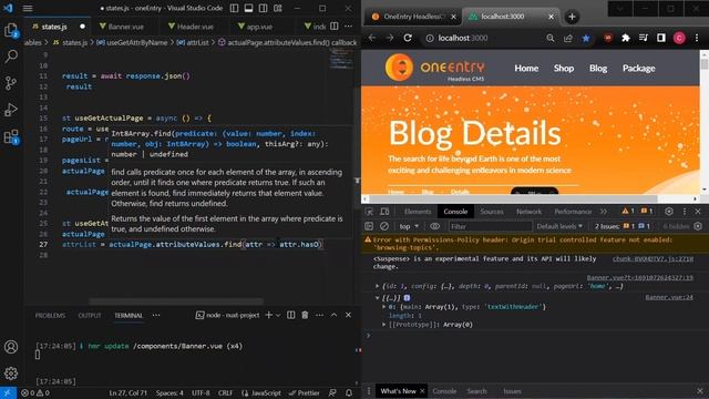 Создание интернет магазина на NuxtJS с подключением OneEntry Headless CMS #3 - атрибуты