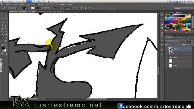 Tutorial Photoshop - Graffiti Ep. 2 смотреть онлайн