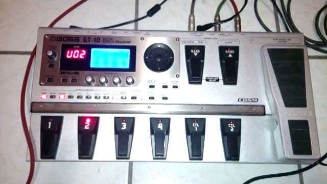 BOSS GT100 / GT10 Tutorial смотреть онлайн