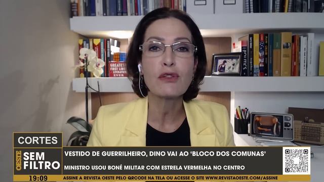 Vestido de guerrilheiro, Flávio Dino vai ao ‘bloco dos comunistas’ | #osf смотреть онлайн