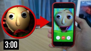 ПОЗВОНИЛ ЗЛОМУ УЧИТЕЛЮ МАТЕМАТИКИ БАЛДИ В 3:00 НОЧИ! ЭТО УЖАСНО! БАЛДИ