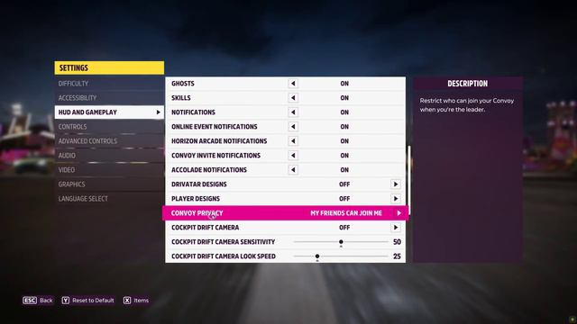 How To Change Convoy Privacy Forza Horizon 5 смотреть онлайн