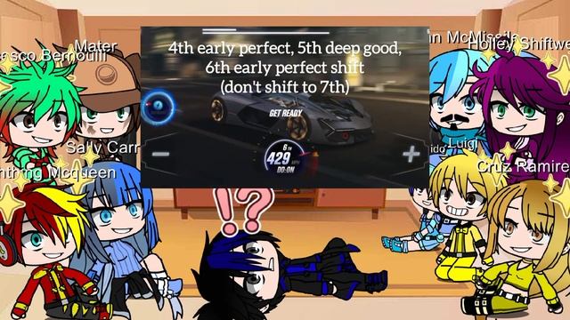 Pixar Cars React Real Cars (CSR Racing 2|Test Runs and Battles)|Gacha Club| Part 8 |Read Descriptio смотреть онлайн