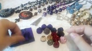 Бусы из ткани своими руками. Как сделать бусы в технике жмурения.