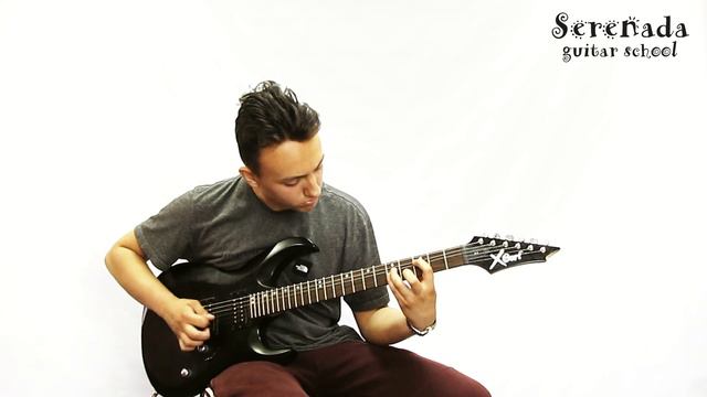 Nirvana - Lithium (Guitar Cover) - Guitar School SERENADA смотреть онлайн