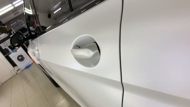 BMW X7 - бронирование кузова матовой полиуретановой пленкой Deltaskin, антихром смотреть онлайн