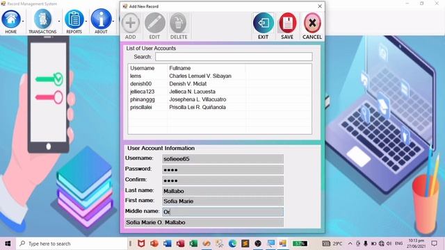 Computerized Record Management System | Visual Basic + MSSQL Server 2005 смотреть онлайн
