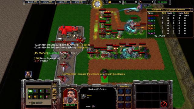 Warcraft 3, Blacksmith TD #1