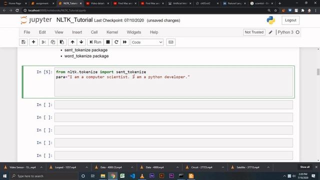 NLP Using Python Introduction To NLTK tutorial2 смотреть онлайн