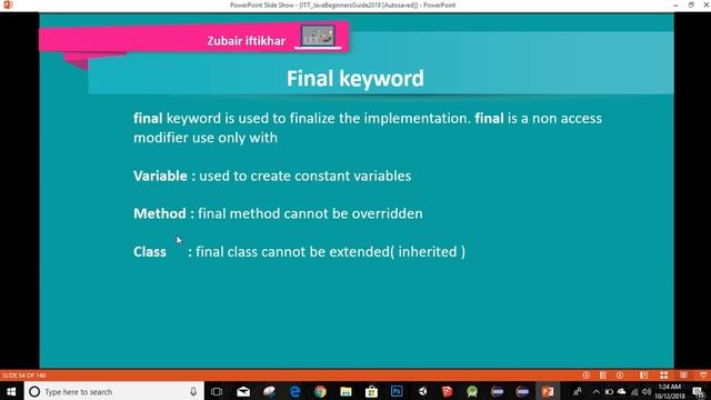 Complete Java core programming for Beginners Tutorial 40 Topics in Urdu Hindi Part 2 смотреть онлайн