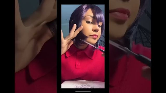 КАК УЛОДИТЬ ПАРИК #genshin #genshinimpact #anime #геншин #аниме #парик #wig #лайфхак #туториал смотреть онлайн