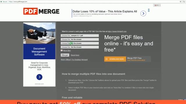 Top 5 free and easy ways to combine PDF, no download and registration смотреть онлайн