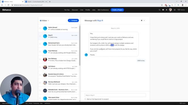 How To Make Free Behance Portfolio - Create Your First Project смотреть онлайн