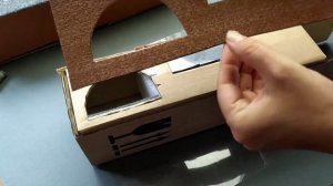 Кукольный домик. Печка гриль. Мини игрушечная мебель. Как сделать из коробки #stove #minikitchen