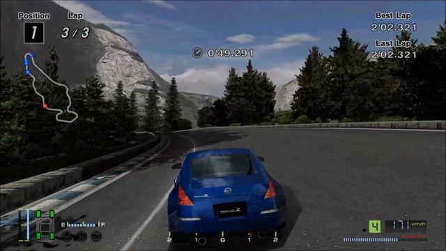Gran Turismo 4: Randomizer 15 - Club Z / Nissan Fairlady Z Version ST (Z33) '02 смотреть онлайн