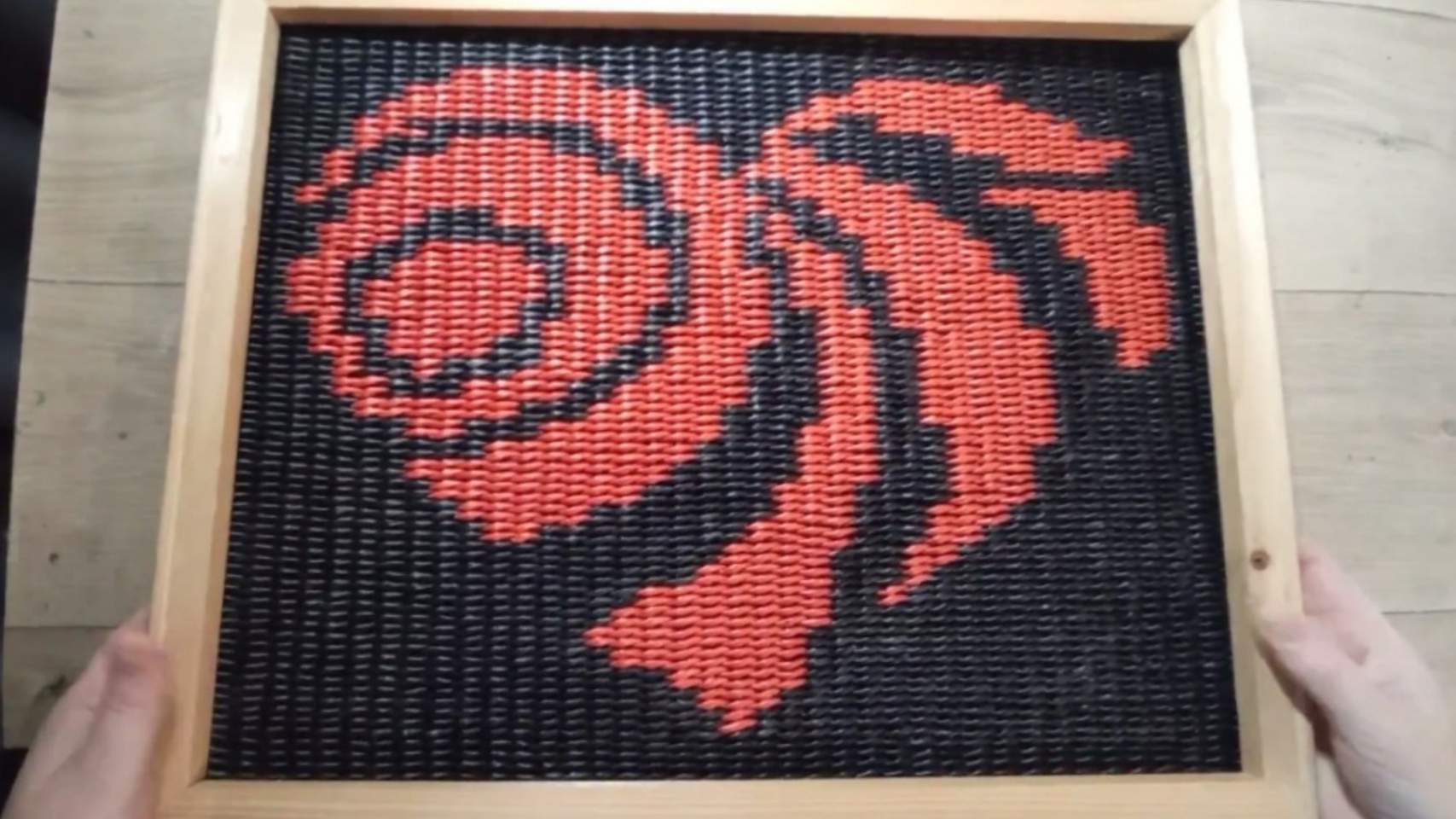 МК. Вышевка "СЕРДЦЕ" из бумажной лозы. #98 смотреть онлайн