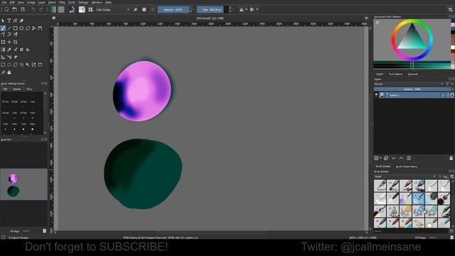 Krita Tutorial 4.1+: Dodge and Burn like Photoshop смотреть онлайн