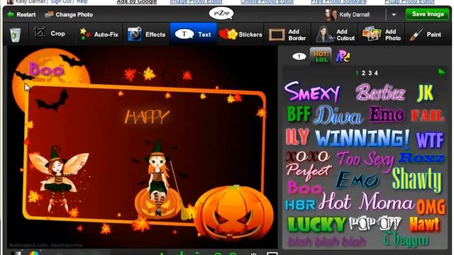 Adding Text to your piZap смотреть онлайн