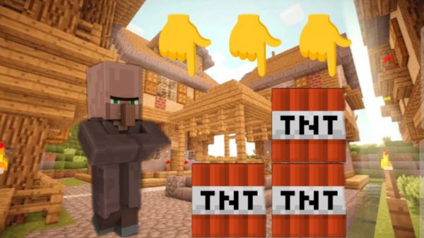 ЭТОТ ЖИТЕЛЬ УНИЧТОЖИТ ДЕРЕВНЮ В МАЙНКРАФТ