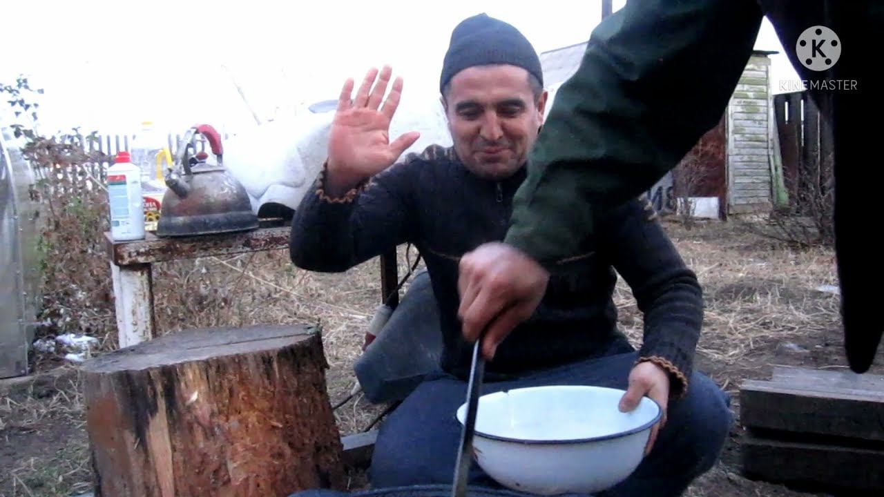 смотри как Узбеки готовят утку в казане, после тяжелого труда!!! смотреть онлайн