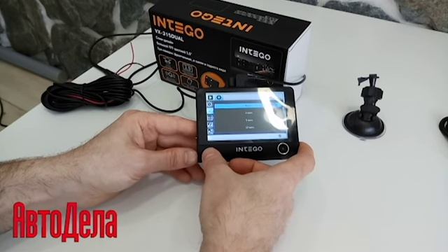 Обзор Intego VX-315DUAL – автомобильный двухканальный видеорегистратор с 3 камерами смотреть онлайн