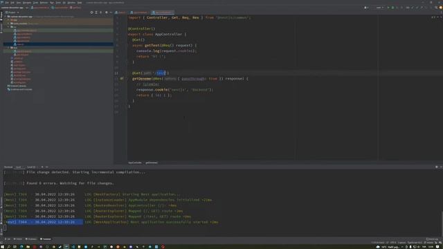 Nestjs Cookies смотреть онлайн