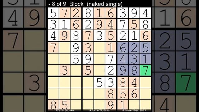 How to Solve The Toronto Star Four Star Sudoku 4 November, 2023 смотреть онлайн