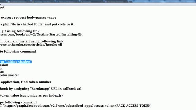 How to make facebook chatbot using GitHub and Hudoku Server? смотреть онлайн