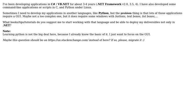 Software Engineering: Best way of learning Python + GUI when coming from .NET смотреть онлайн