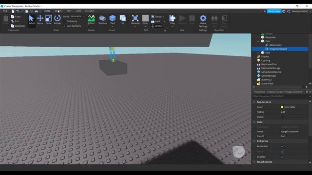 КАК СДЕЛАТЬ ВЕРТЯЩИЙСЯ БЛОК??? | roblox studio!! смотреть онлайн