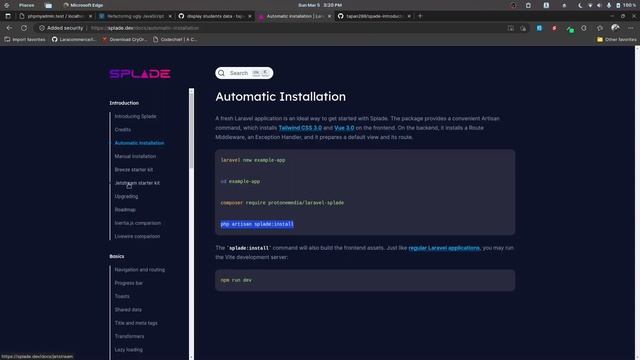 Setting up Laravel and Splade | Laravel Splade Tutorial for Beginners смотреть онлайн
