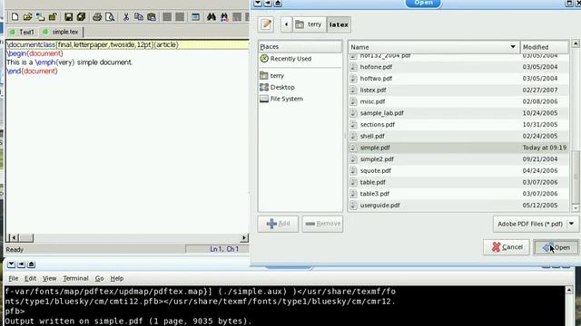 How to produce pdf with LaTeX смотреть онлайн