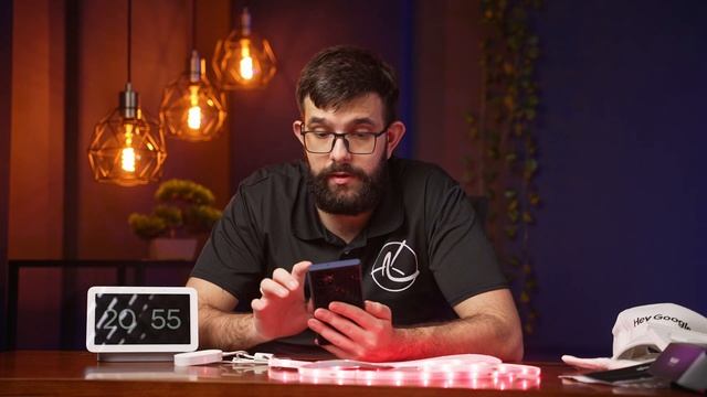 Such A LIT Bundle! Google Nest Hub Gen 2 With Yeelight Lightstrip Pro смотреть онлайн