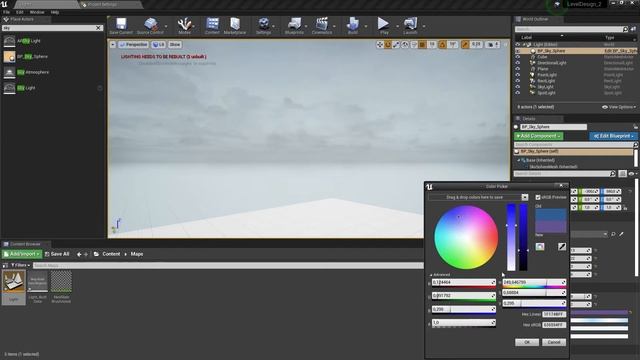 Sky Sphere Небо и облака в Unreal Engine 4| Урок Основы Unreal Engine 4| Создание игр смотреть онлайн