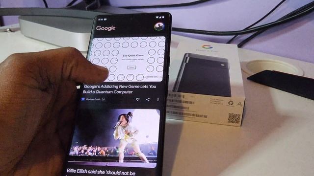Pixel 6 Pro quick unbox/review смотреть онлайн