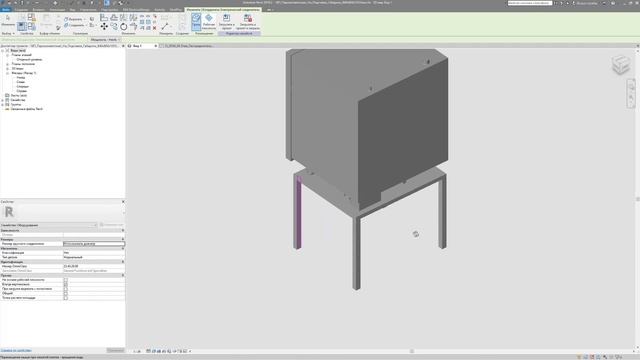 BIM - Настройка семейства для задания разделу ЭОМ в Revit смотреть онлайн