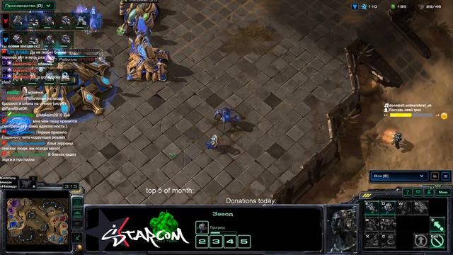 Starcraft II 2x2 save. Групповая стадия. Матч №4 (Hellraiser & Fallenger VS DeeDan & MasterVasya). смотреть онлайн