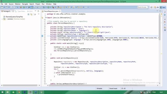 Exemplo Visminer смотреть онлайн