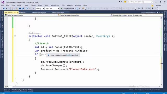 how to Delete Data in Entity Framework смотреть онлайн