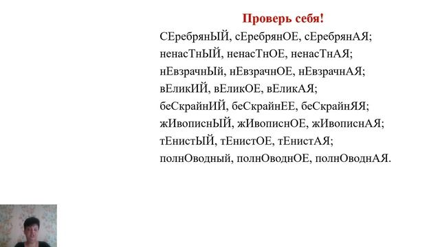 5 класс-Русский язык- Правописание окончаний имён прилагательных смотреть онлайн