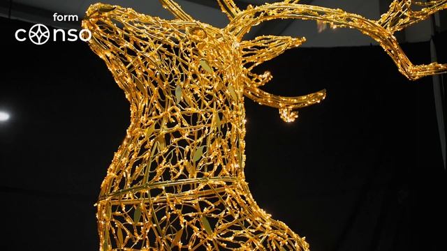 Огромный рождественский олень от #consoform смотреть онлайн