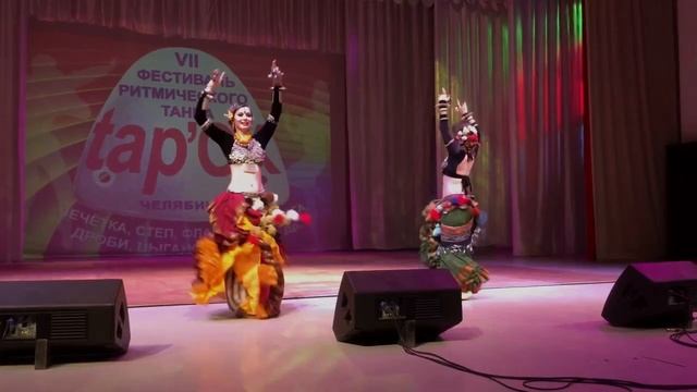 Трайбл Студия "Atisha" г. Челябинск, Аmerican Тribal Style®, "tap'ok", 25-11-2018 смотреть онлайн